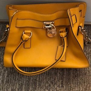Michael Kors yellow purse. Great condition.